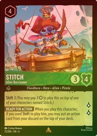 072 - Stitch - Alien Buccaneer - Azurite Sea
