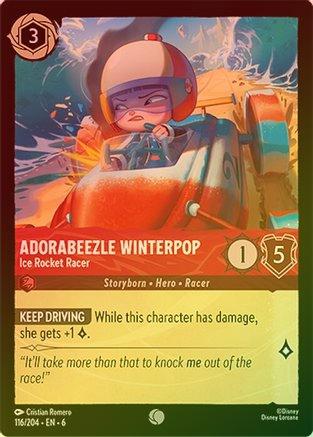 116 - Adorabeezle Winterpop - Ice Rocker Racer - Azurite Sea