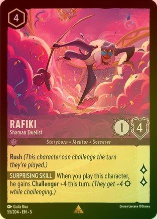 055 - Rafiki - Shaman Duelist - Shimmering Skies
