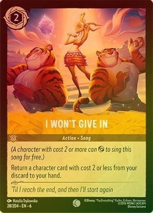 028 - I Won't Give In - Azurite Sea