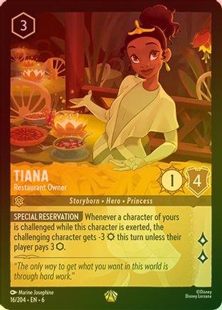016 - Tiana - Restaurant Owner - Azurite Sea