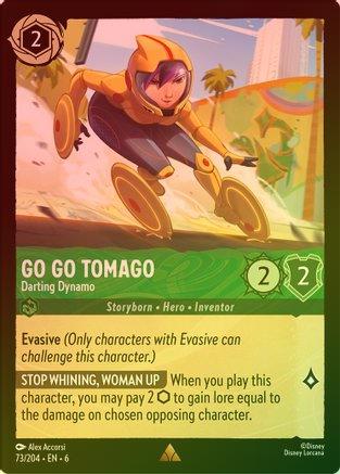 073 - Go Go Tomago - Darting Dynamo - Azurite Sea