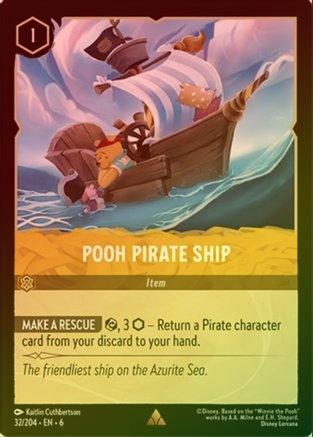 032 - Pooh Pirate Ship - Azurite Sea