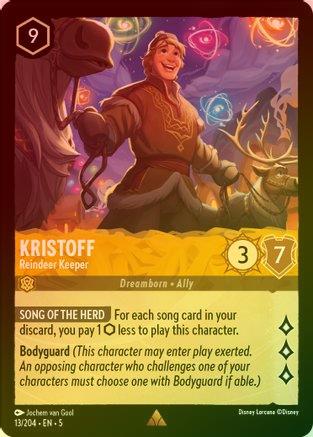 013 - Kristoff - Reindeer Keeper - Shimmering Skies