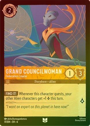 017 - Grand Councilwoman - Federation Leader - Azurite Sea