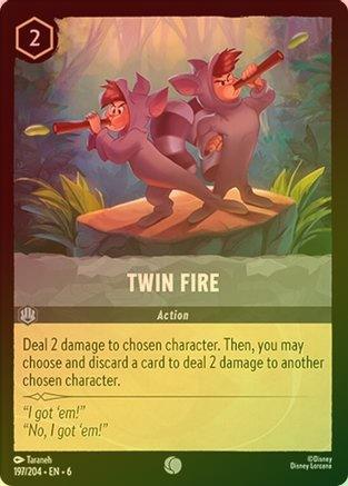 197 - Twin Fire - Azurite Sea