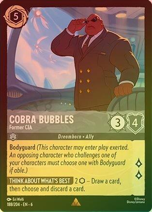 188 - Cobra Bubbles - Former CIA - Azurite Sea