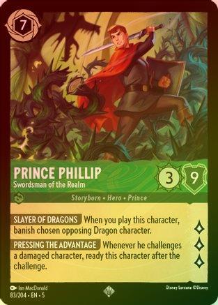 083 - Prince Phillip - Swordsman of the Realm - Shimmering Skies
