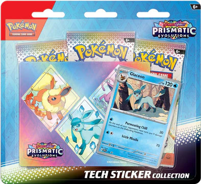 Prismatic Evolutions - SV8.5 - Tech Sticker Collection Bundle