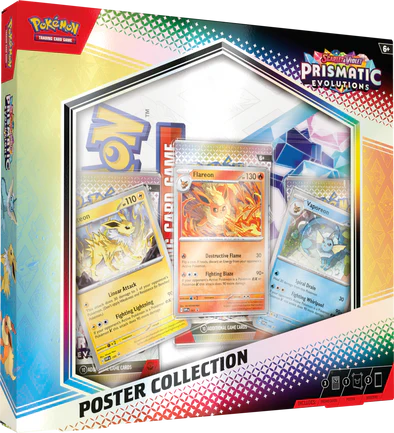 Prismatic Evolutions - SV8.5 - Poster Collection Box