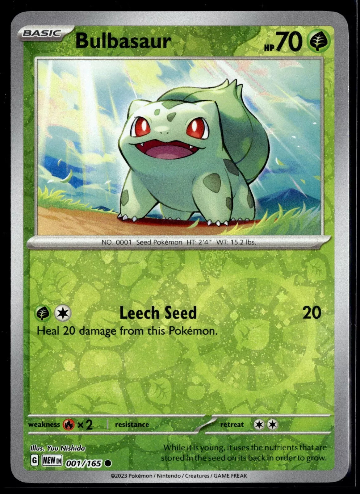 001 - Bulbasaur - MEW