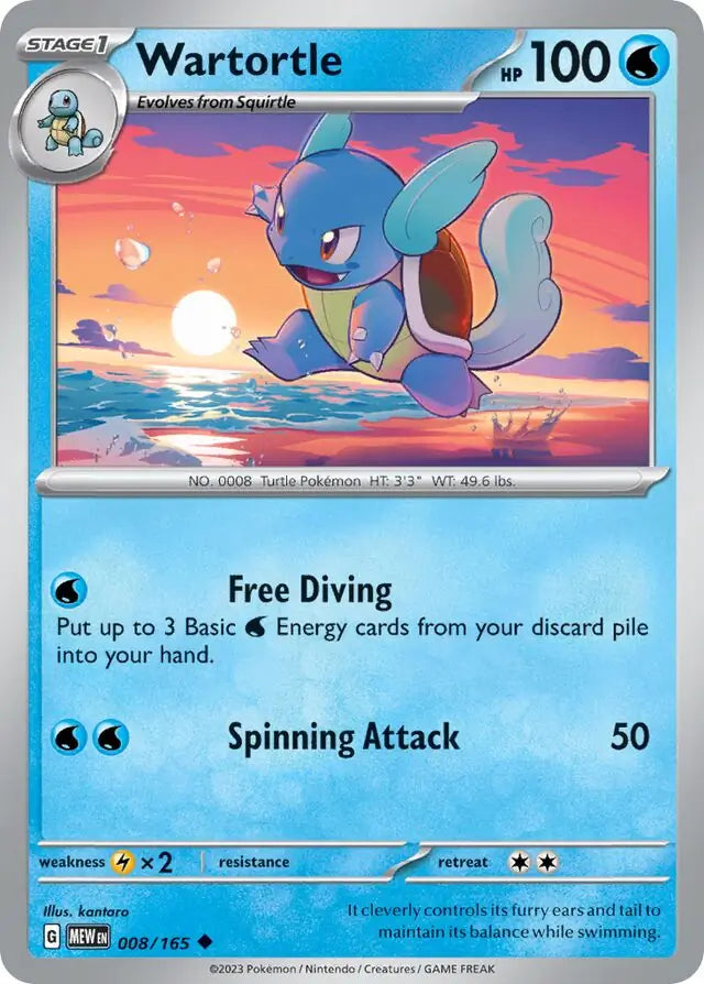 008 - Wartortle - MEW