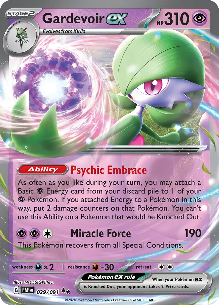 029 - Gardevoir EX - PAF