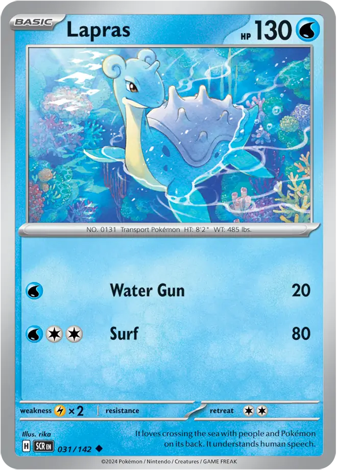 031 - Lapras - SCR