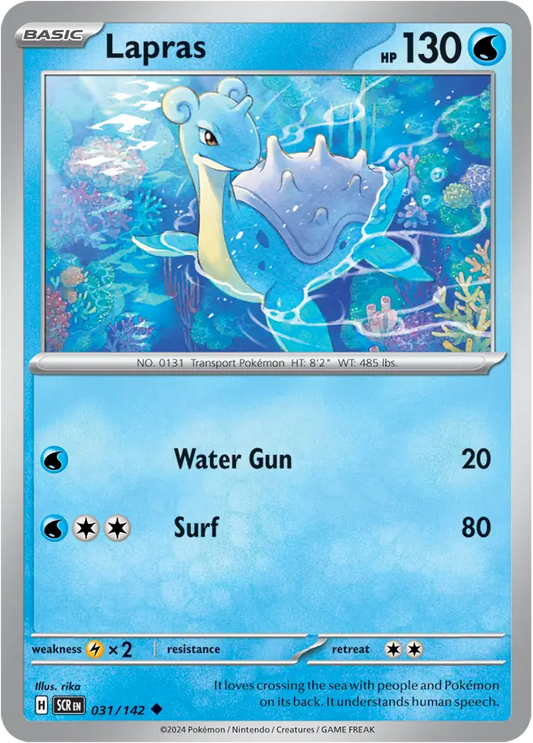 031 - Lapras - SCR