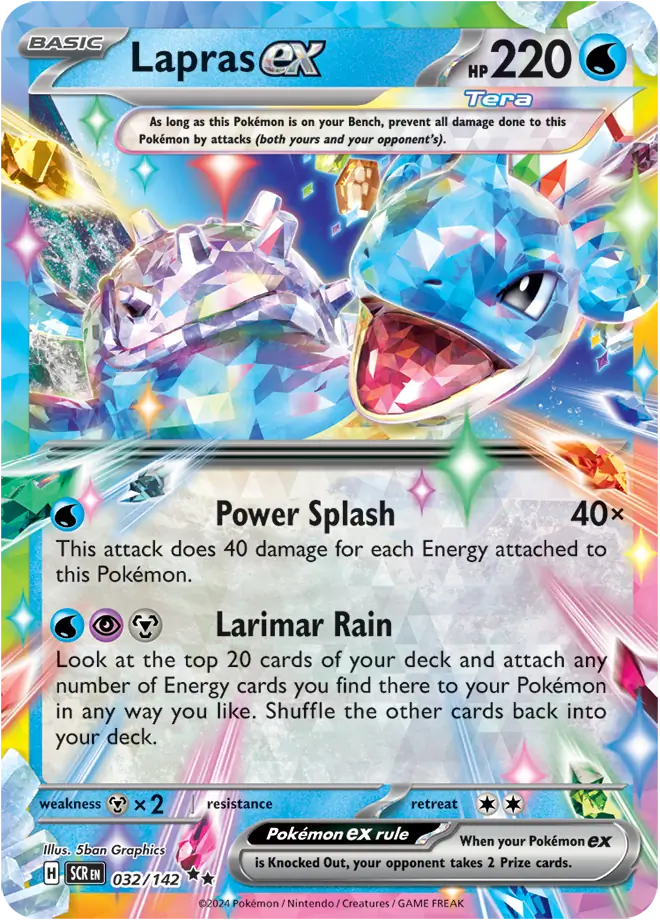 032 - Lapras EX - SCR