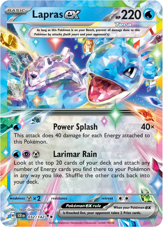 032 - Lapras EX - SCR