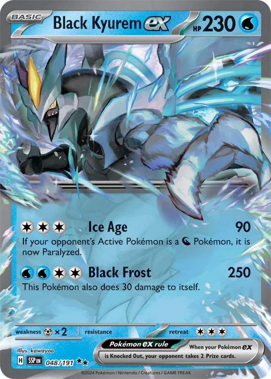 048 - Black Kyurem EX - SSP