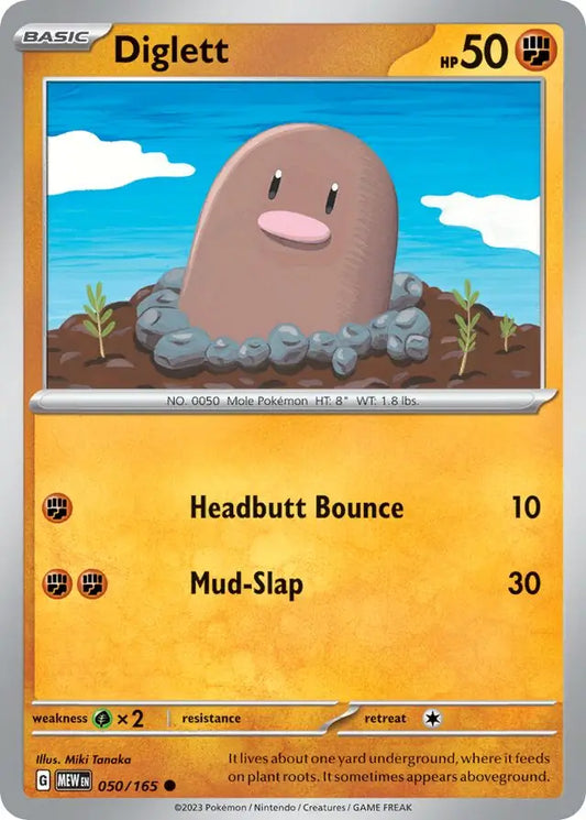 050 - Diglett - MEW