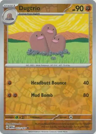 051 - Dugtrio - MEW