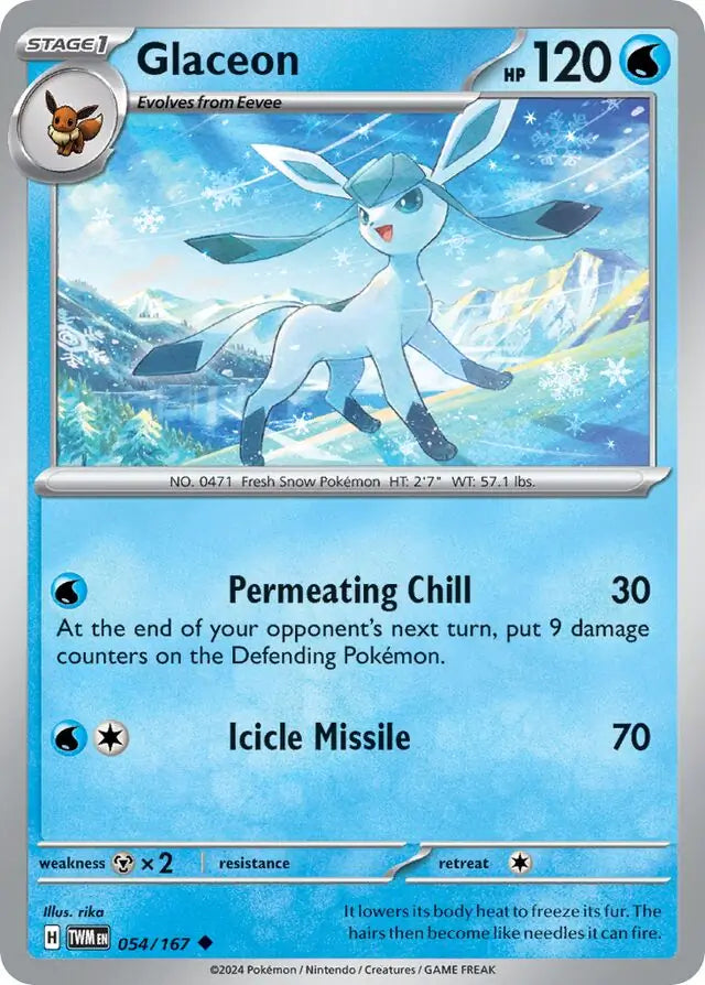 054 - Glaceon - TWM