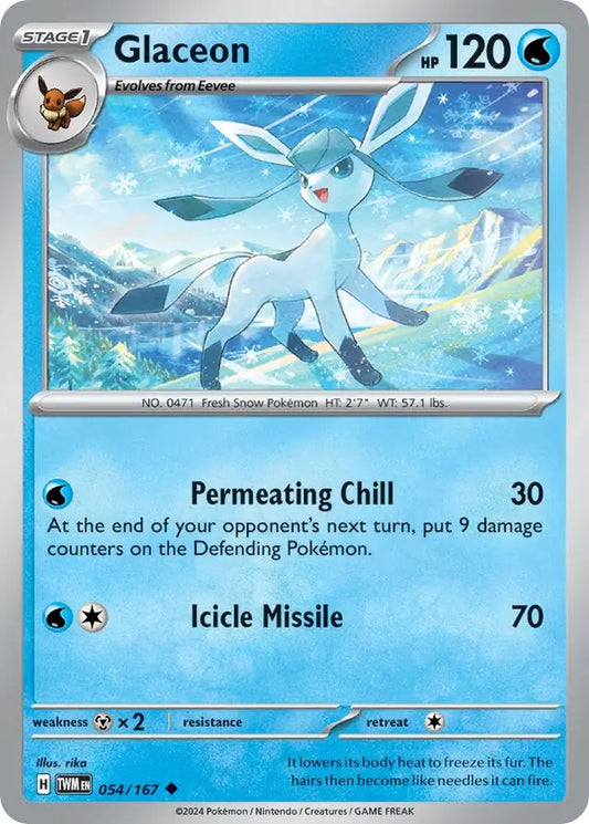 054 - Glaceon - TWM