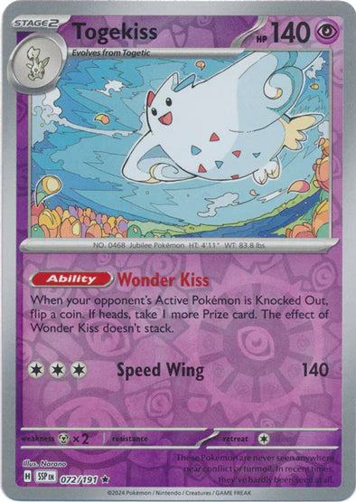 072 - Togekiss - SSP