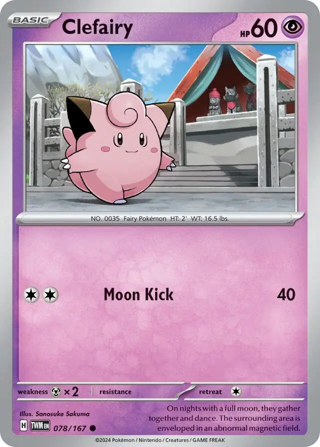 078 - Clefairy - TWM