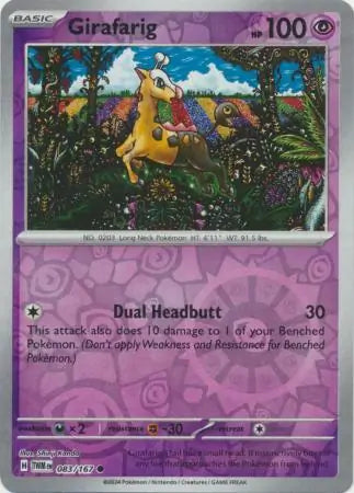 083 - Girafarig - TWM