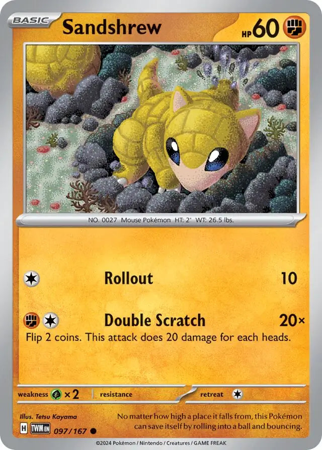 097 - Sandshrew - TWM