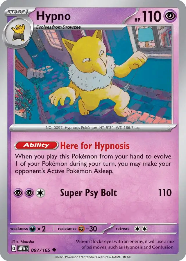 097 - Hypno - MEW