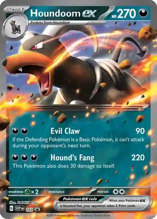 103 - Houndoom EX - SVP