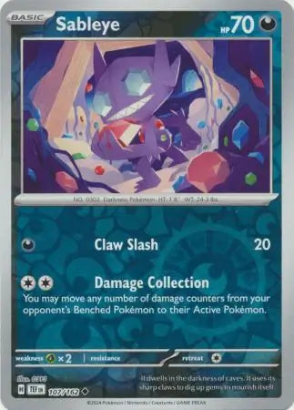 107 -  Sableye - TEF
