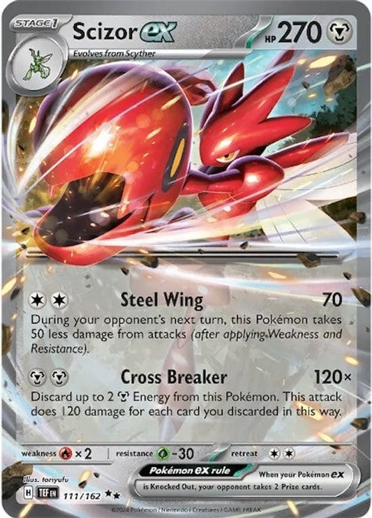 111 - Scizor EX - TEF