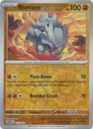 111 - Rhyhorn - MEW