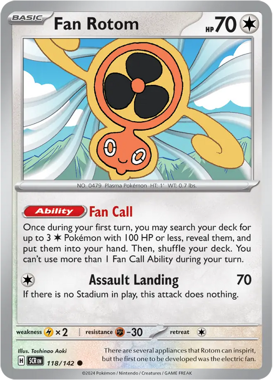 118 - Fan Rotom - SCR