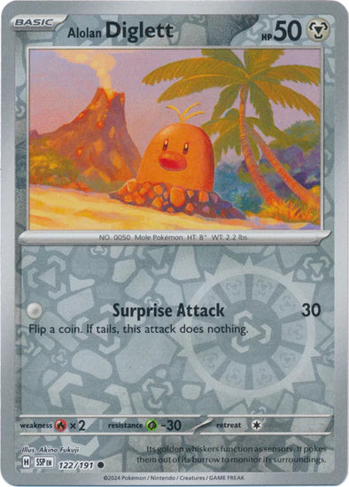 122 - Alolan Diglett - SSP