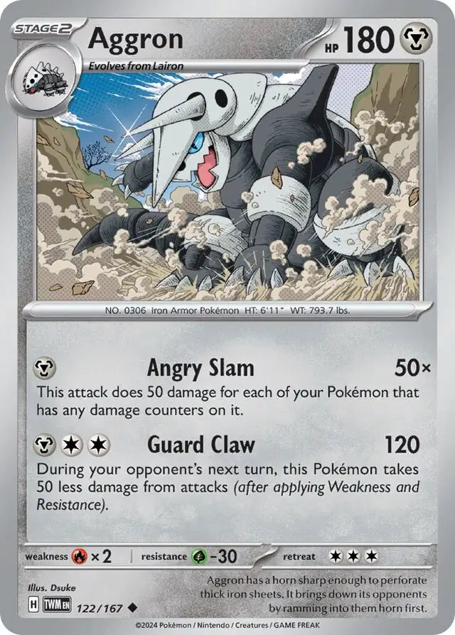 122 - Aggron - TWM