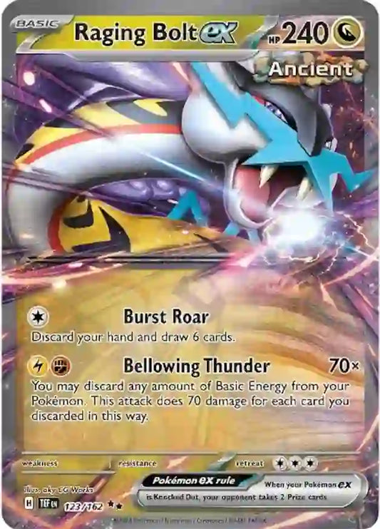123 - Raging Bolt EX - TEF