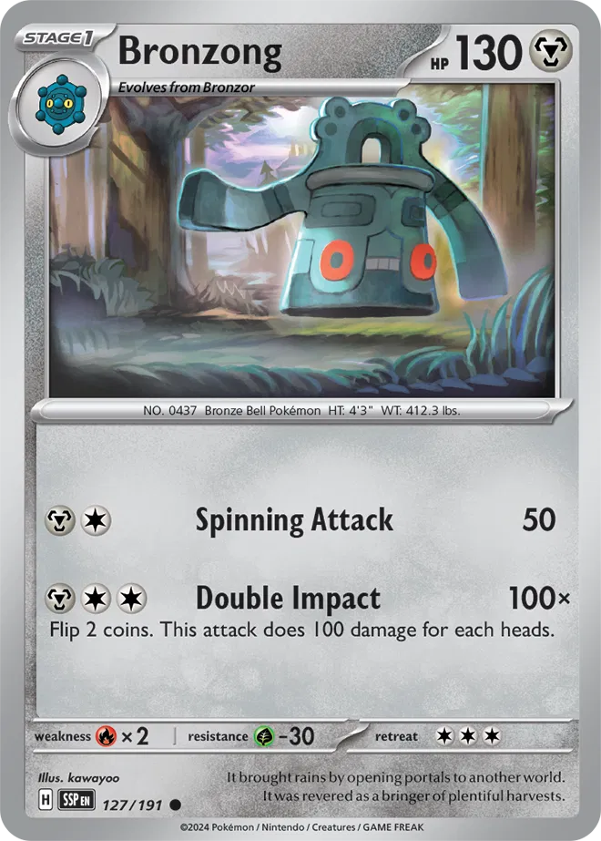 127 - Bronzong - SSP