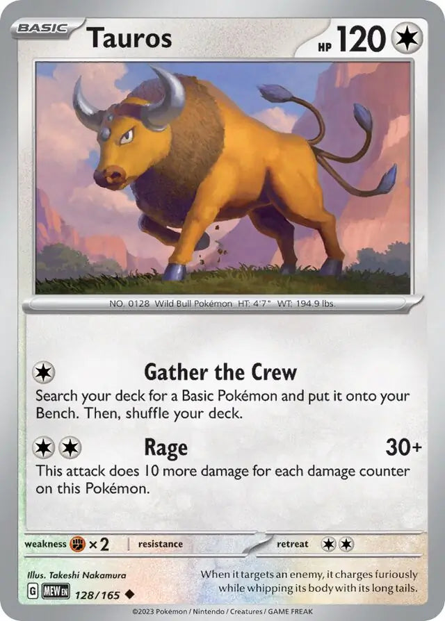 128 - Tauros - MEW