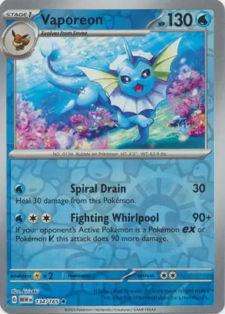 134 - Vaporeon - MEW