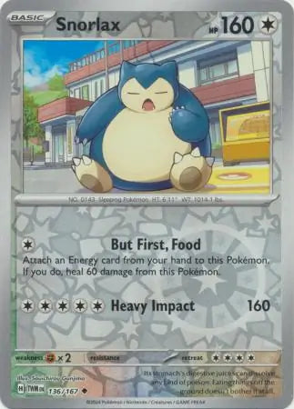 136 - Snorlax - TWM