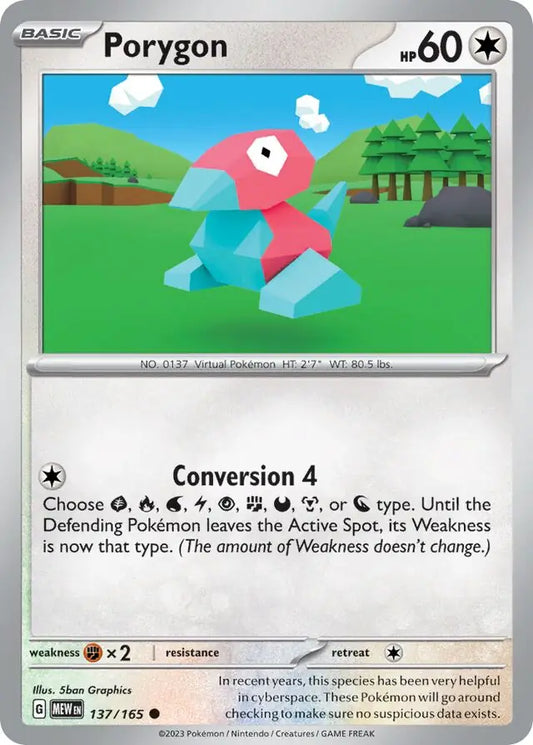 137 - Porygon - MEW