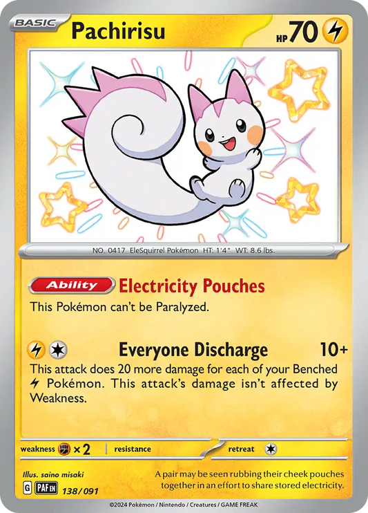 138 - Pachirisu - PAF