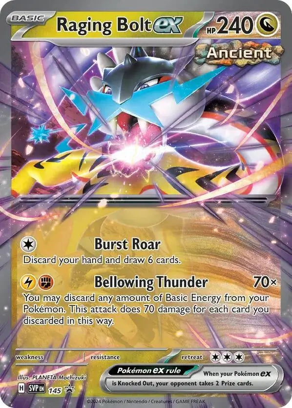 145 - Raging Bolt EX - SVP