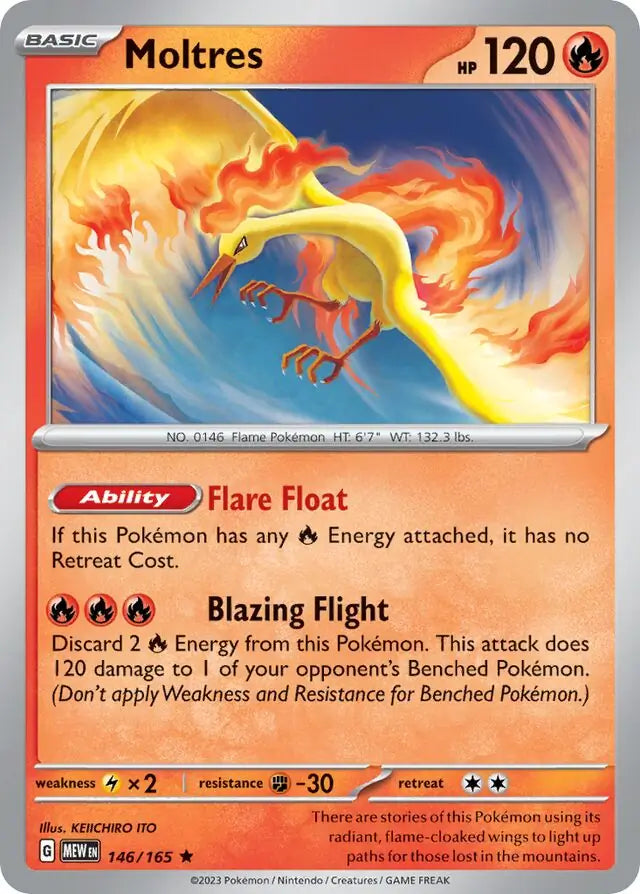 146 - Moltres - MEW