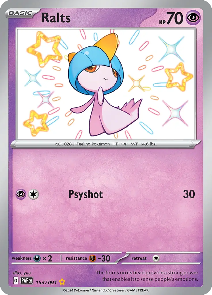 153 - Ralts - PAF