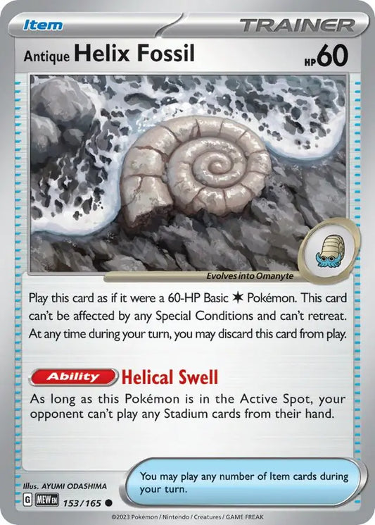 153 - Antique Helix Fossil - MEW