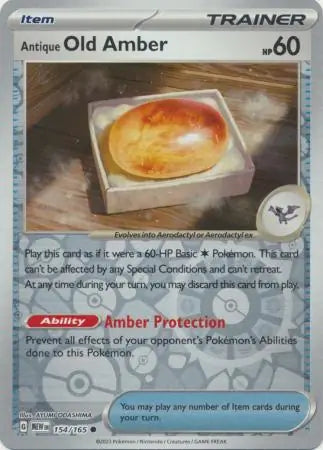 154 - Antique Old Amber - MEW